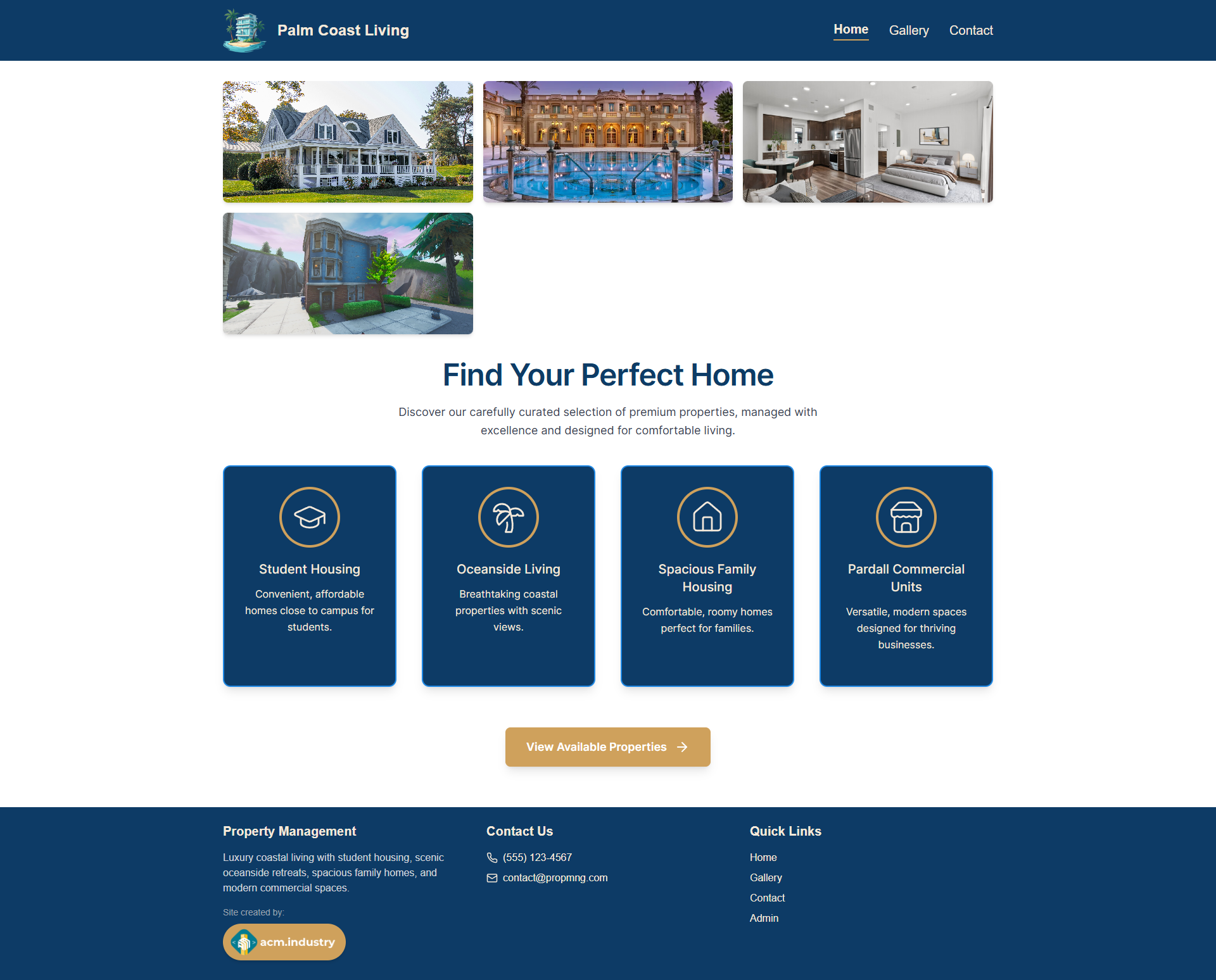 Palm Coast Living Website