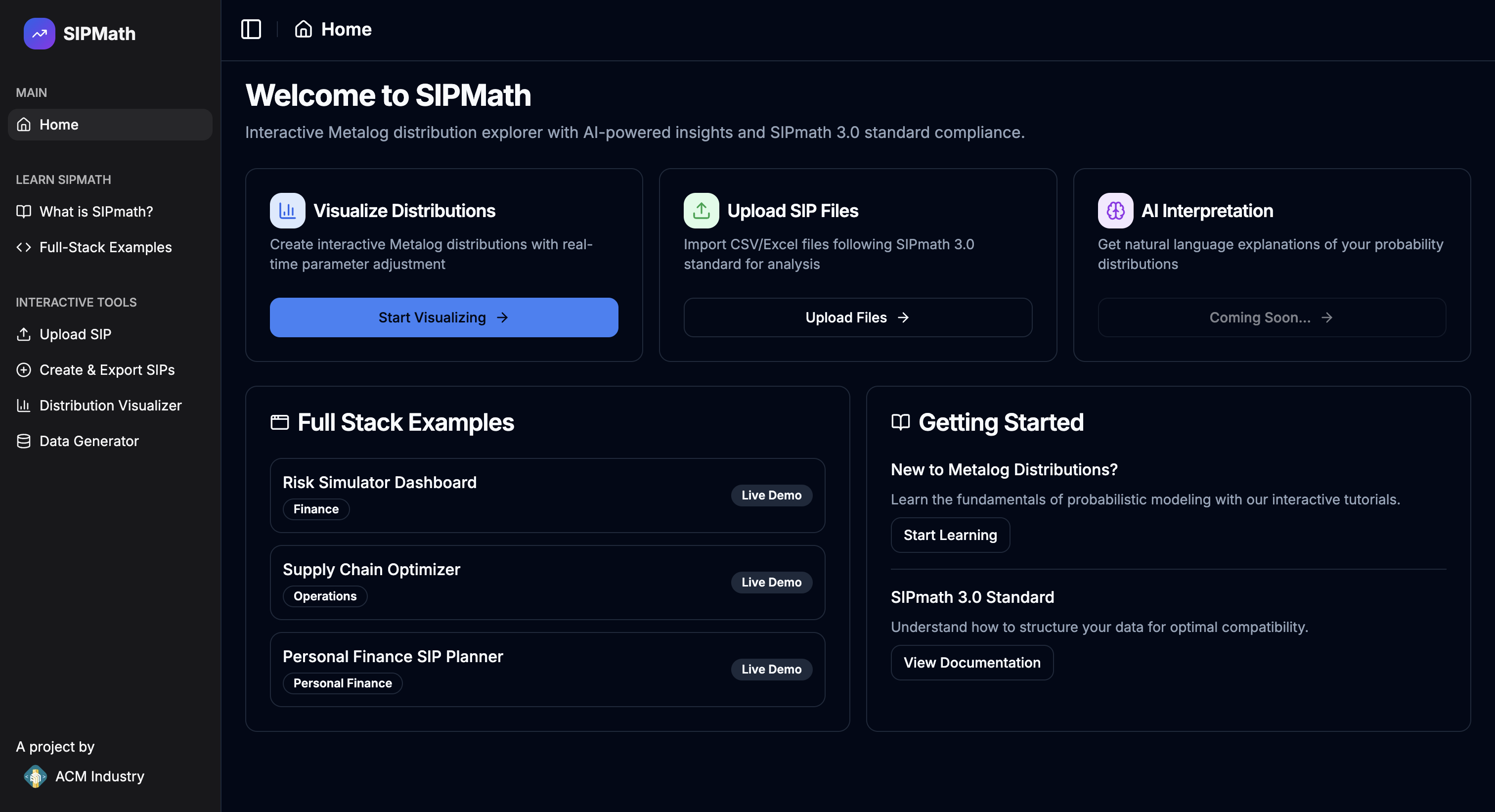 Stochastic Modeling Library