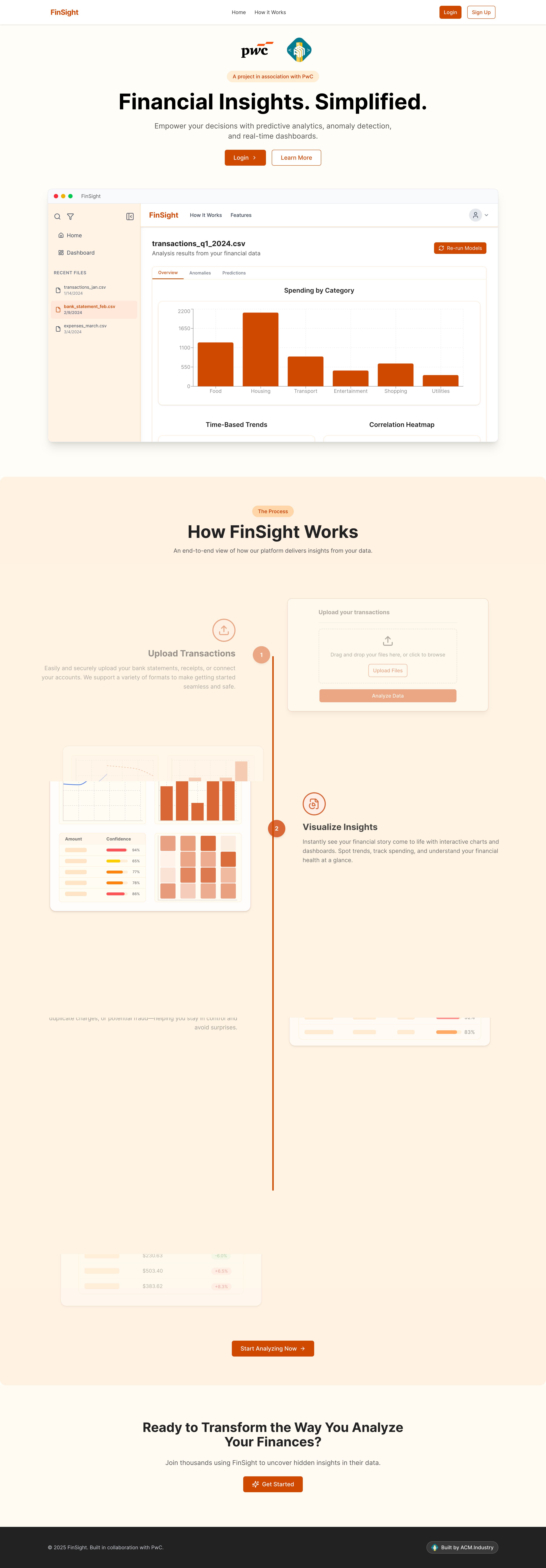 FinSight AI Analytics